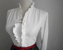 Popular items for white button down on Etsy