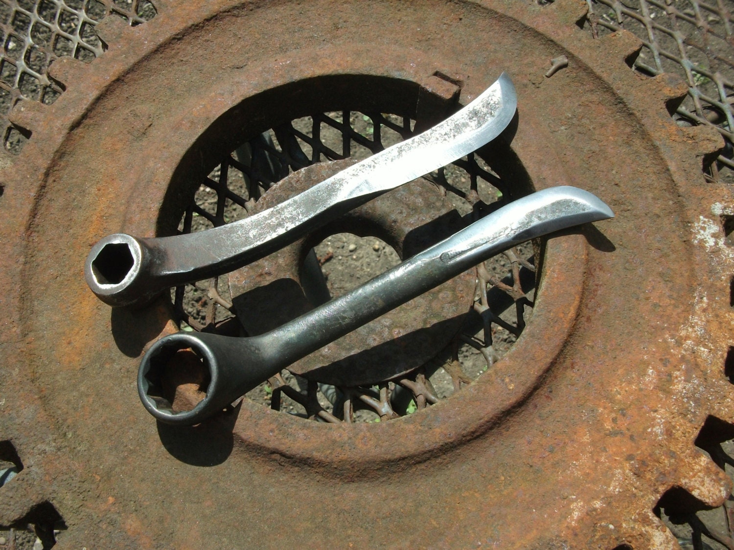 Simple Hand Wrench knife by on Etsy