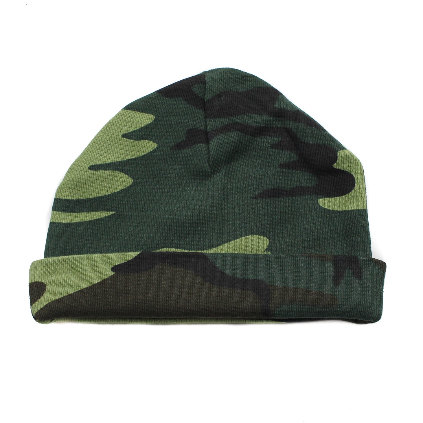 Woodland Camo Infant Baby Beanie Hat Cap Pink Camo Beanie