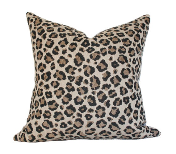 14x26 cover pillow Cover Pillow Leopard Snow Single Sided 13x25