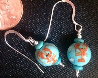 Lobster Earrings