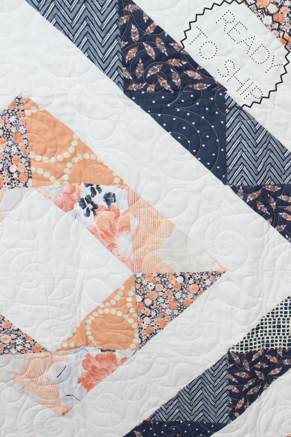 Baby Crib Bedding Crib Quilt Modern Baby by MissPollysPieceGoods