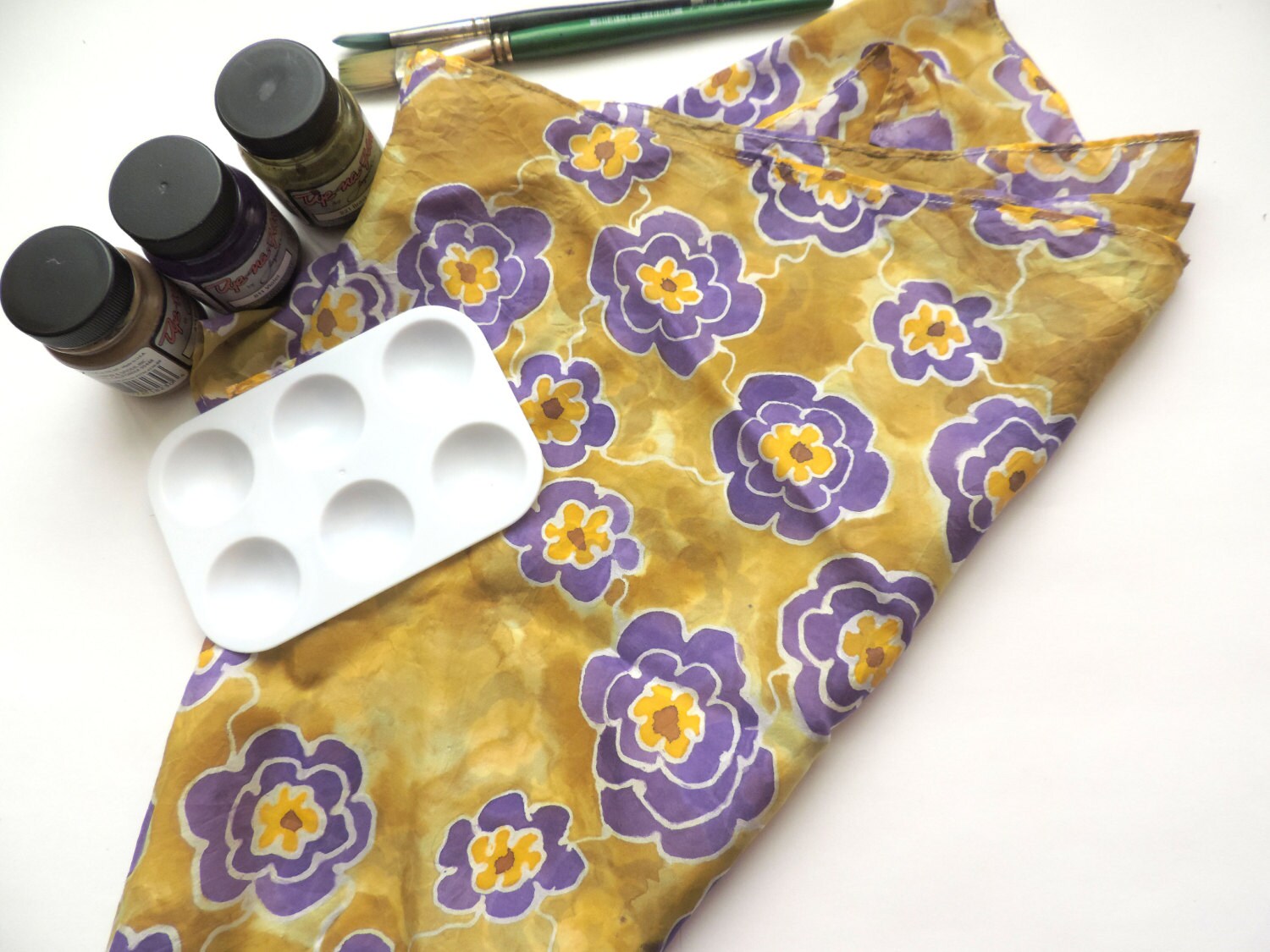 Craft Kit Silk Painting Design Your Own Silk Scarf by DivineNYCo