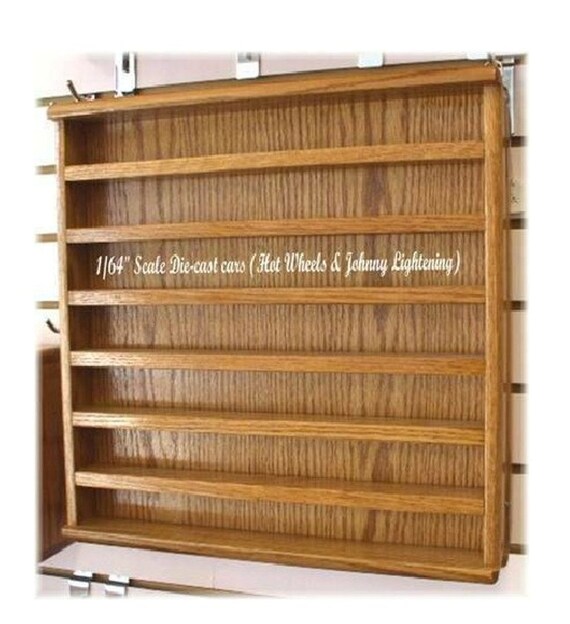 DieCast Cars Oak Display Case