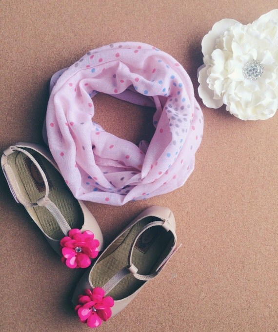 Toddler Infinity Scarf/ Spring / Summer Little Girl's
