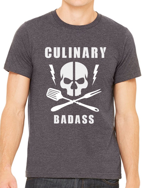 Culinary Badass Chef Funny T Birthday Tshirt Tee For Dad