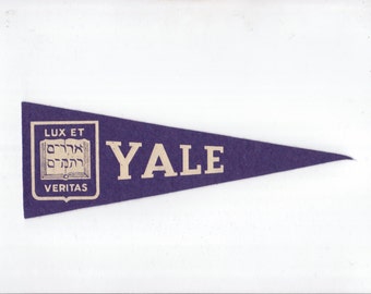 Vintage Yale Pennant 9