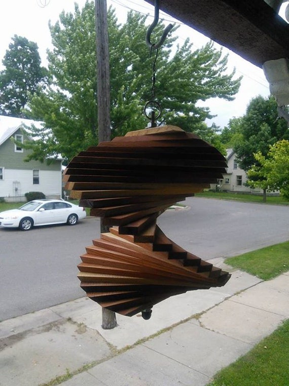 Wood Wind Spinner