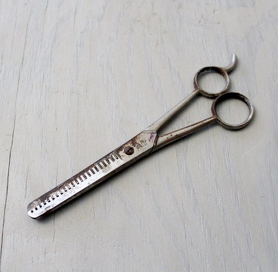 Vintage Barber Thinning Shears ELK Thinning Shears Made in