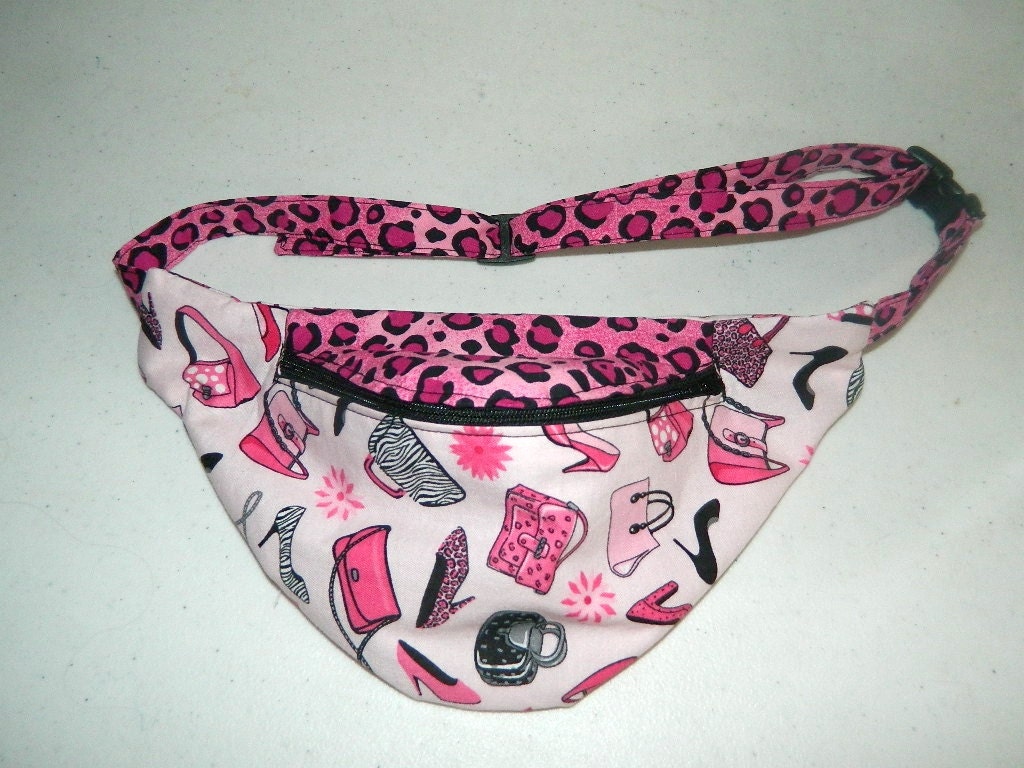 Children's Fanny Pack Toddler to Pre-Teen Cheetah and