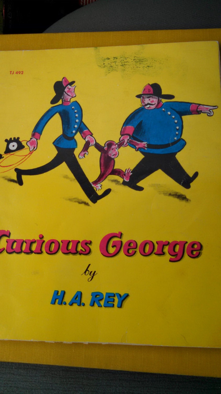 Vintage Curious George Scholastic Paperback by CollectorsAgency