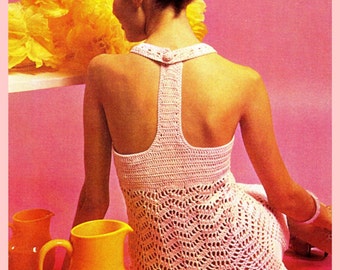 Crochet Pattern, Crochet Dress Pattern, Crochet PDF Pattern, Crochet Mini Dress Pattern, Crochet Instant Download Pattern