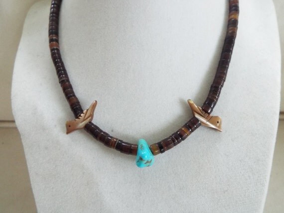 Native American Fetish Necklace 114