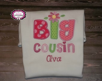 Cousin Shirt, Big Cousin Shirt, Little Cousin Shirt, Big Cousin, Little Cousin, Birth Announcement Shirt, Gender Reveal Shirt