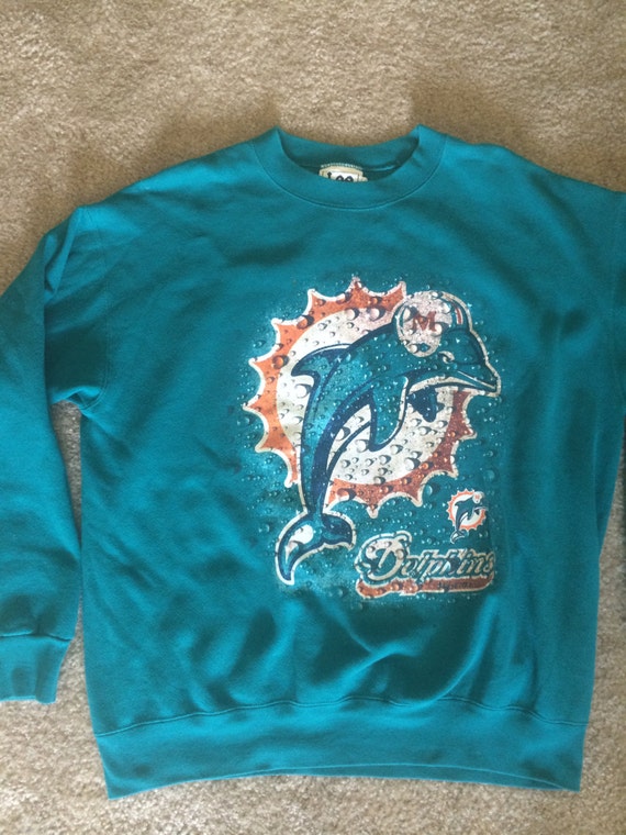 retro miami dolphins sweatshirt