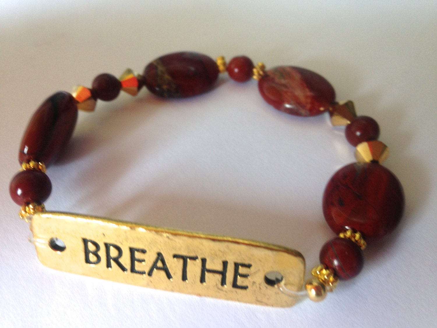 Breathe Bracelet Just Breathe Inspiring by FaithHopeInspire