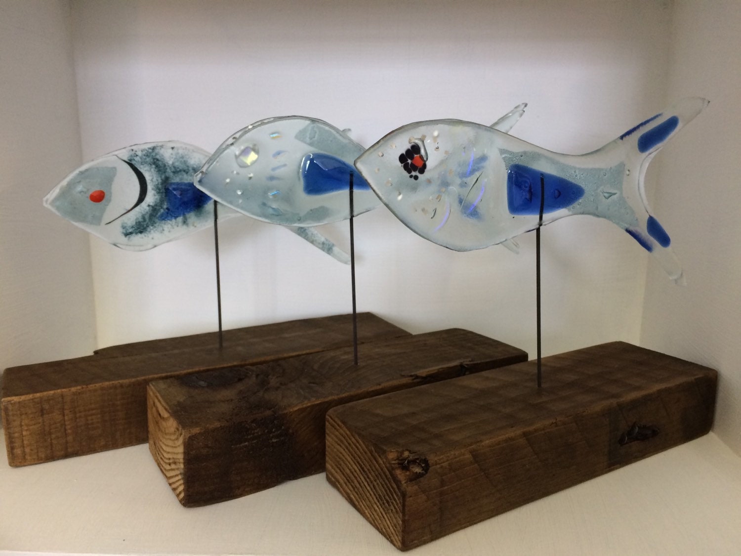 Recycled Fused Glass Fish Bespoke Order...