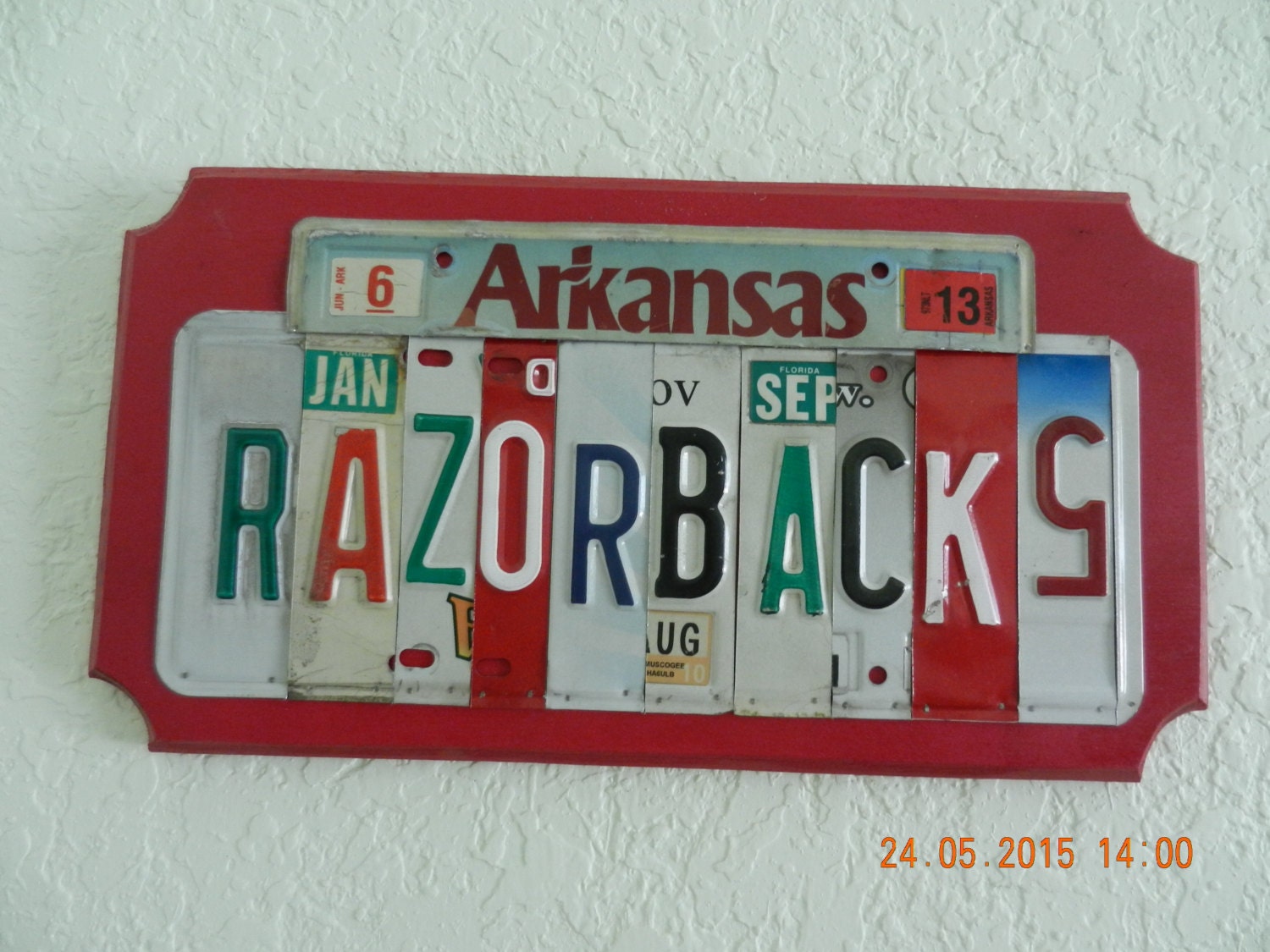 Arkansas Personalized License Plate