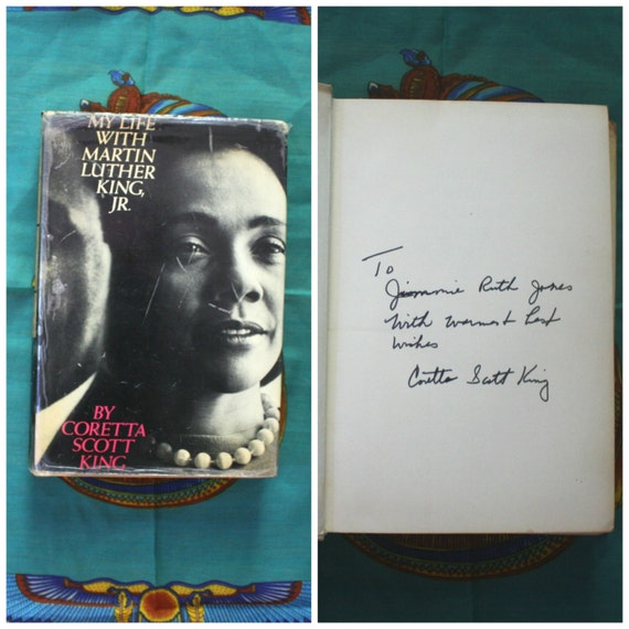 Coretta Scott King AUTOGRAPHED Autobiography. Rare My Life