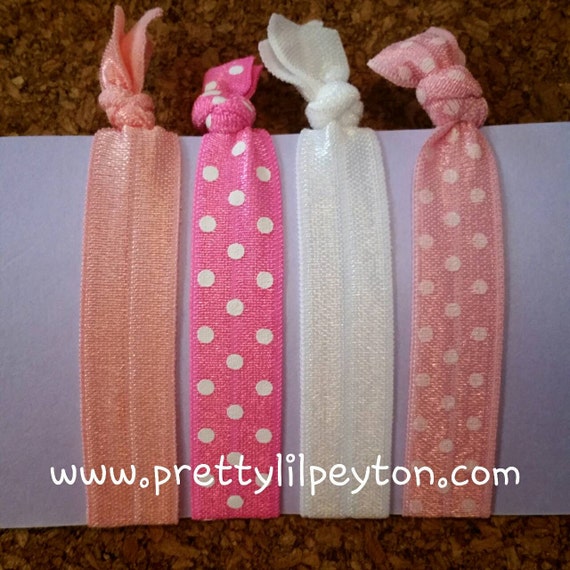 Set of 4 Hair Tie Bracelets