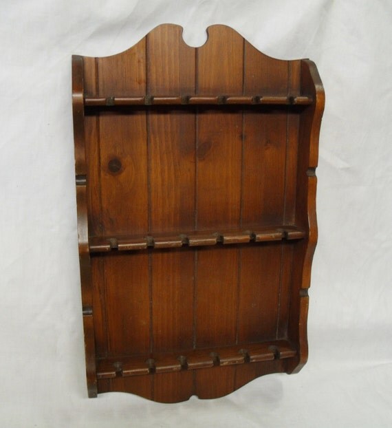 Wooden Spoon Rack wall decor 18 souvenir spoon holder