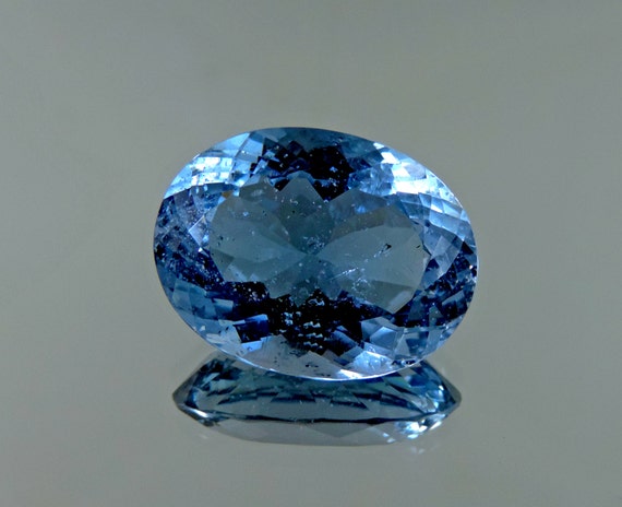Natural Santa Maria Aquamarine Gemstone by IMAANGEMSCOLLECTION