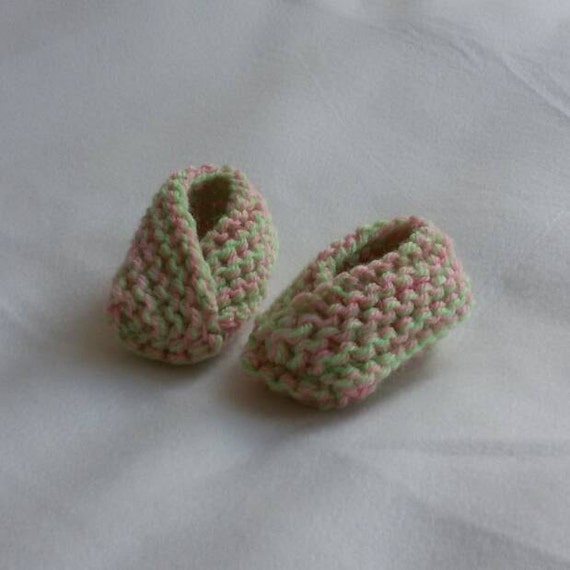 crossover baby booties