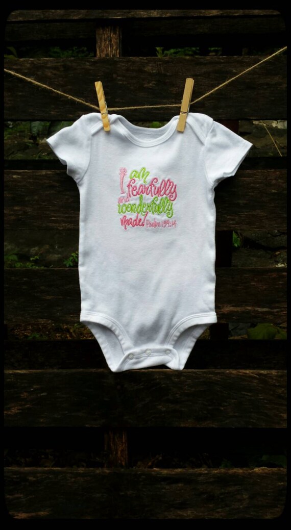 Baby Embroidered Onesie Baby Embroidered by SouthernThrills