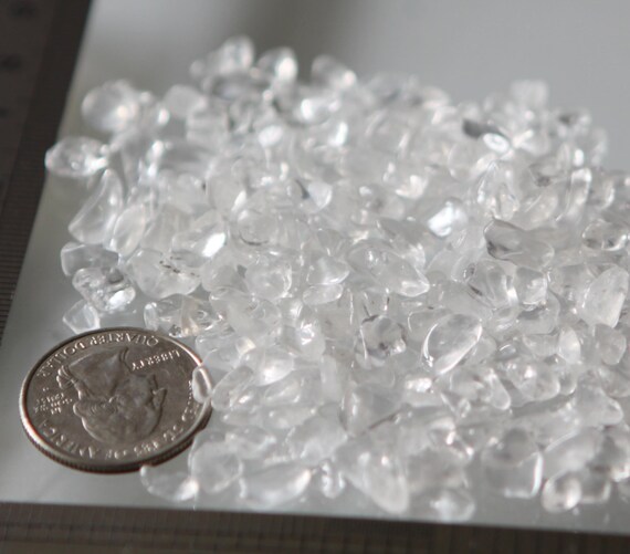 Rock white crystal small pieces crystal 10 gram 310mm