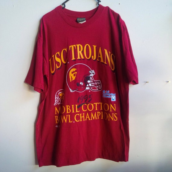 USC Trojans Shirt Vintage Trojans 1995 Mobil Cotton Bowl
