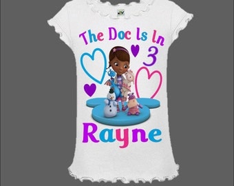 doc mcstuffins 3rd birthday shirt