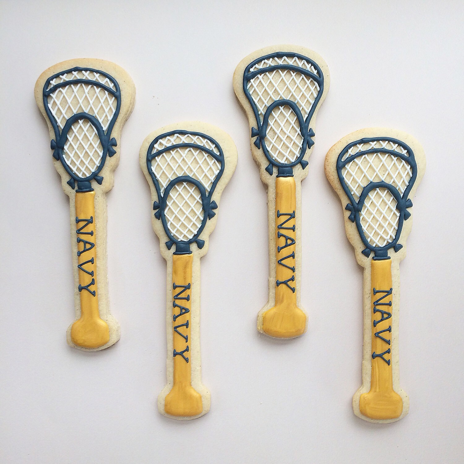 LACROSSE Stick Sugar Cookies