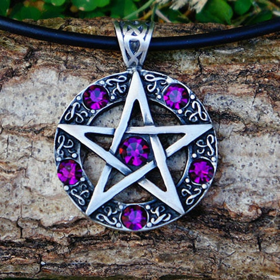 Supernatural Pentacle Symbol Pendant Wiccan by WitchcraftsGifts