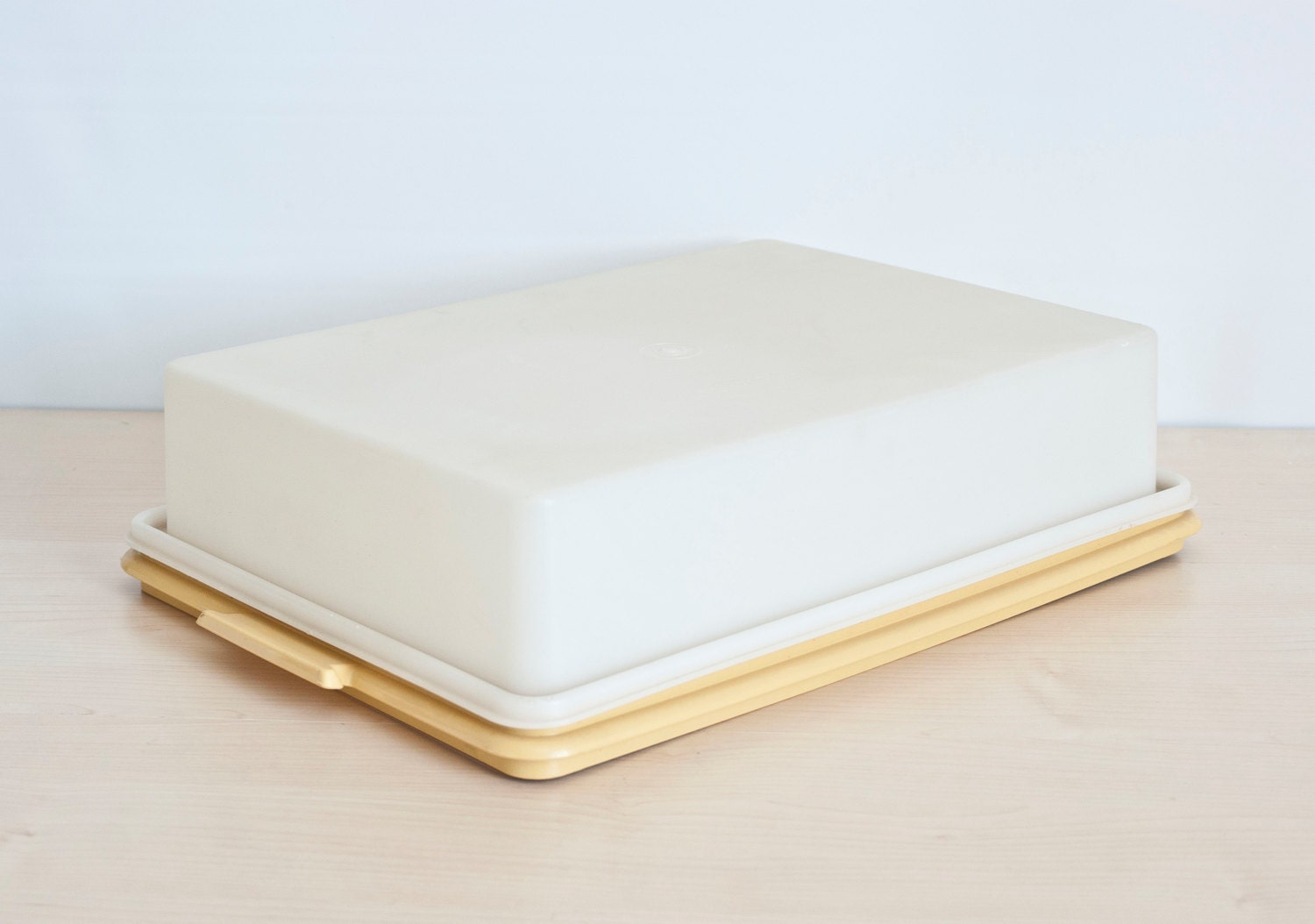 Vintage Tupperware Sheet Cake Carrier Rectangular Cake