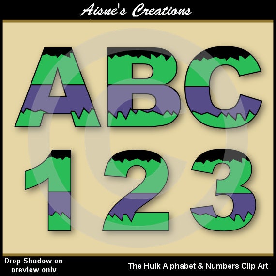 clip art numbers and letters - photo #47
