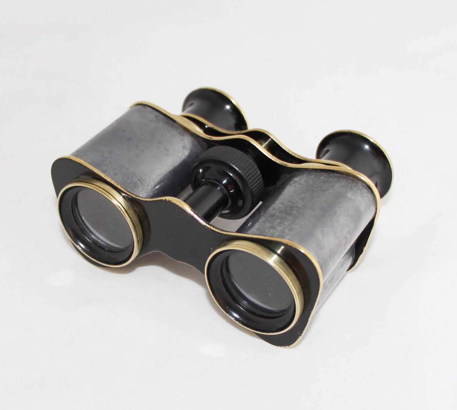 Vintage French Brass Binoculars Theater Glasses Opera Glasses