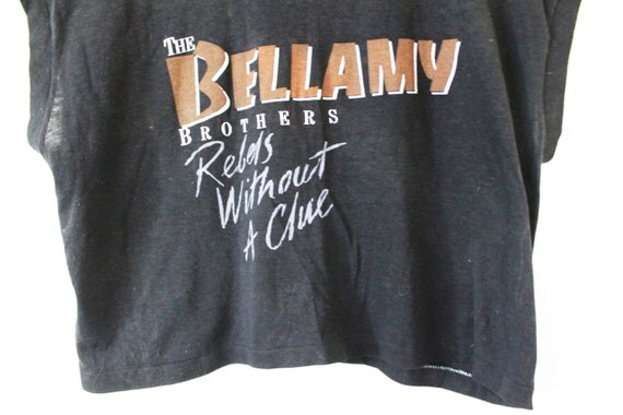 LARGE Vintage 1988 The Bellamy Brothers Rebels by theBEARDandLADY