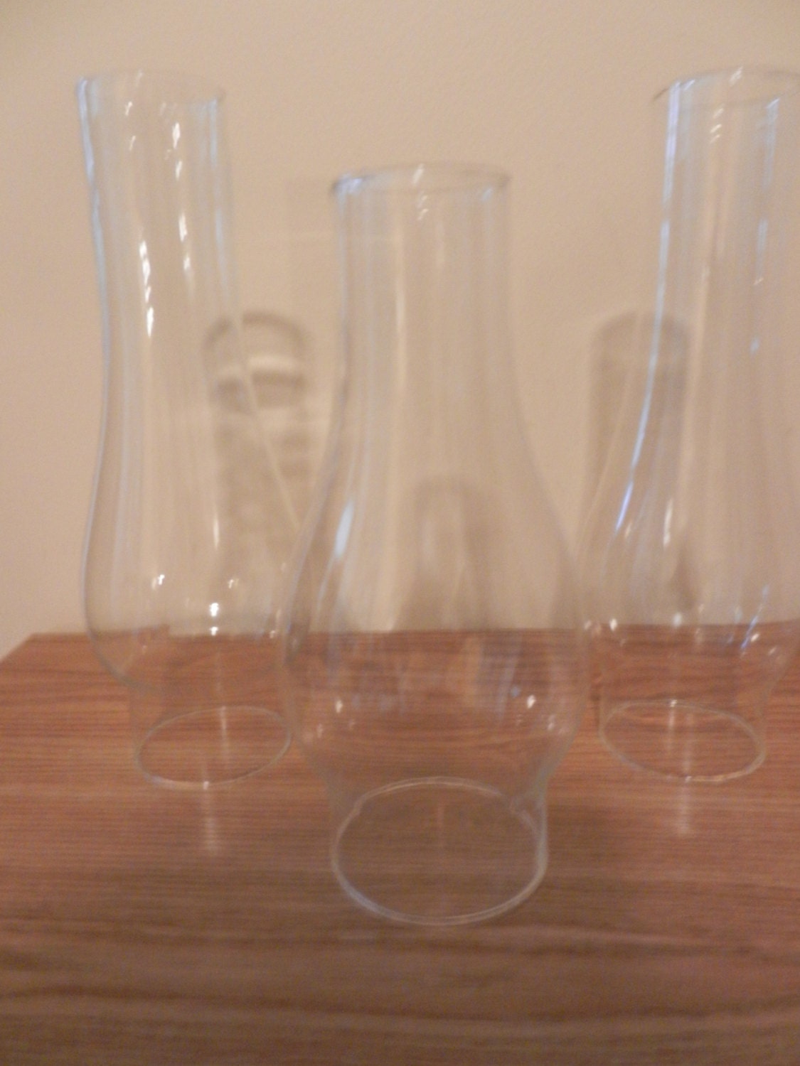 Replacement Chimneys Oil Lamps Two Sizes