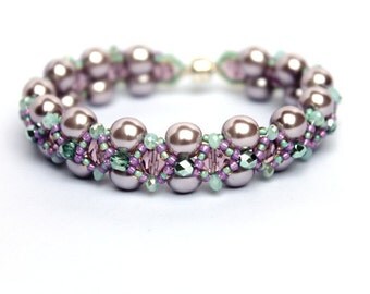 PDF Anleitung Armband „PERY“ / Beading Tutorial Bracelet „PERY“