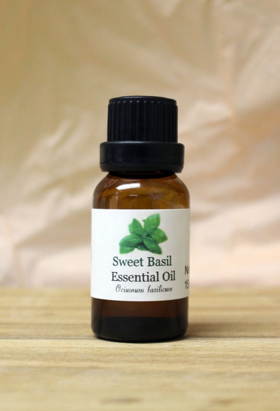 Sweet Basil Essential Oil 100 Pure And Uncut 15ml By Bathbodysoul 1650