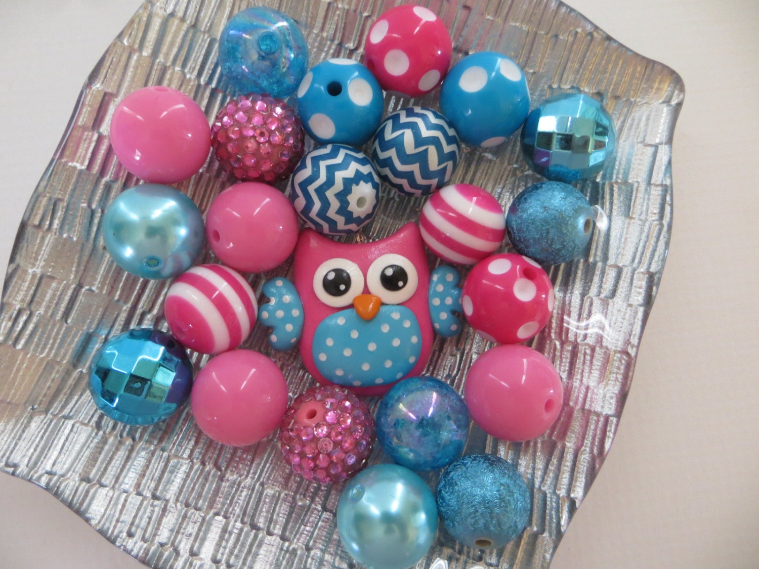 Big Bubble Gum BeadsDIYOWL KitChunky Bead