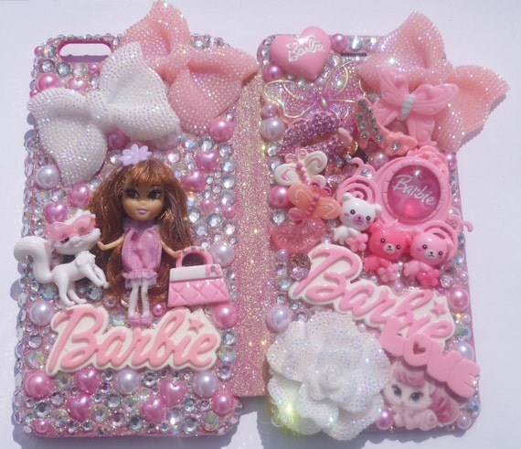 in the style of barbie for i phone 6 flip by BlingBlingBySharynxx