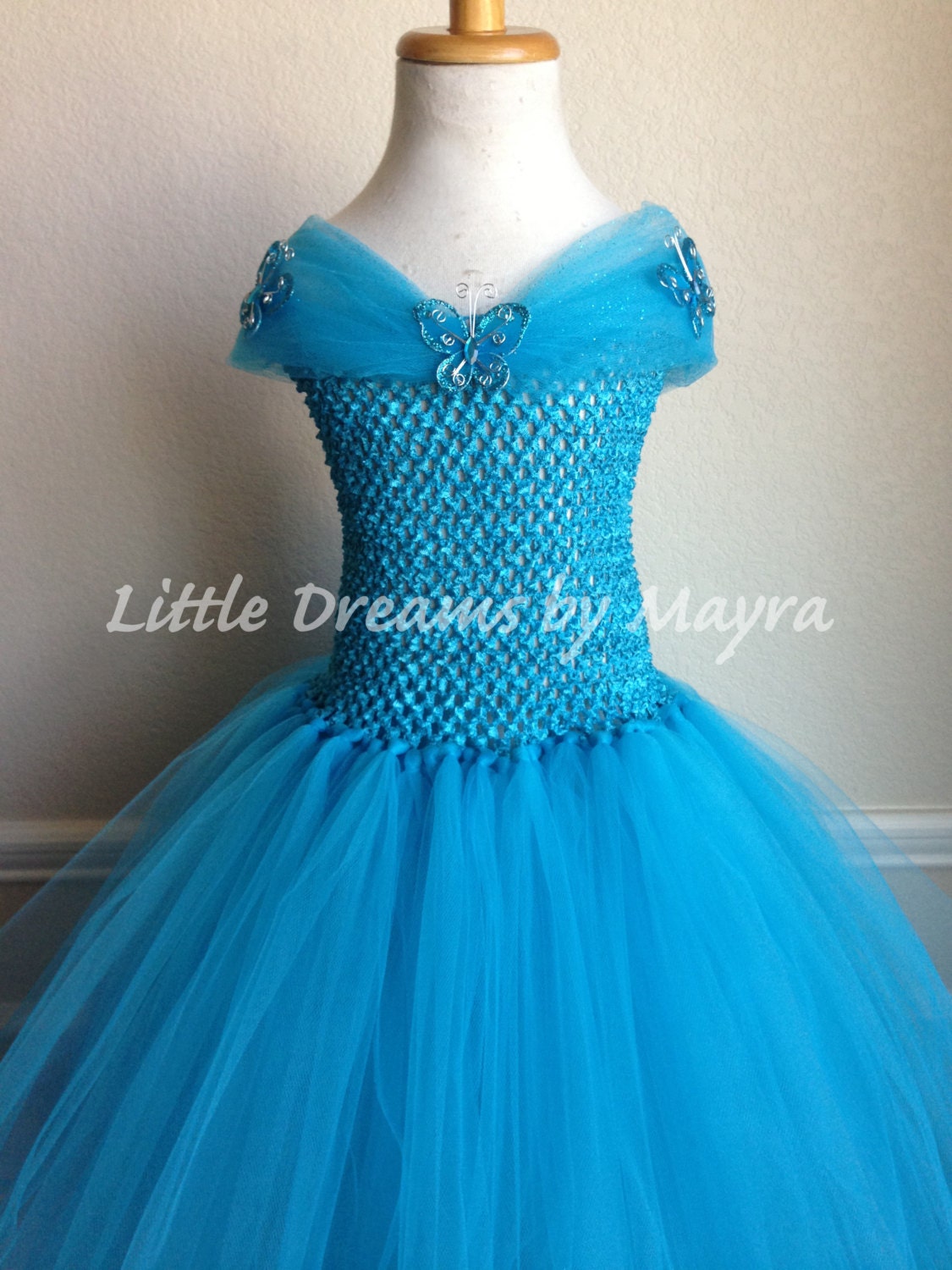 FAST SHIPPING Cinderella 2015 inspired dress simple version
