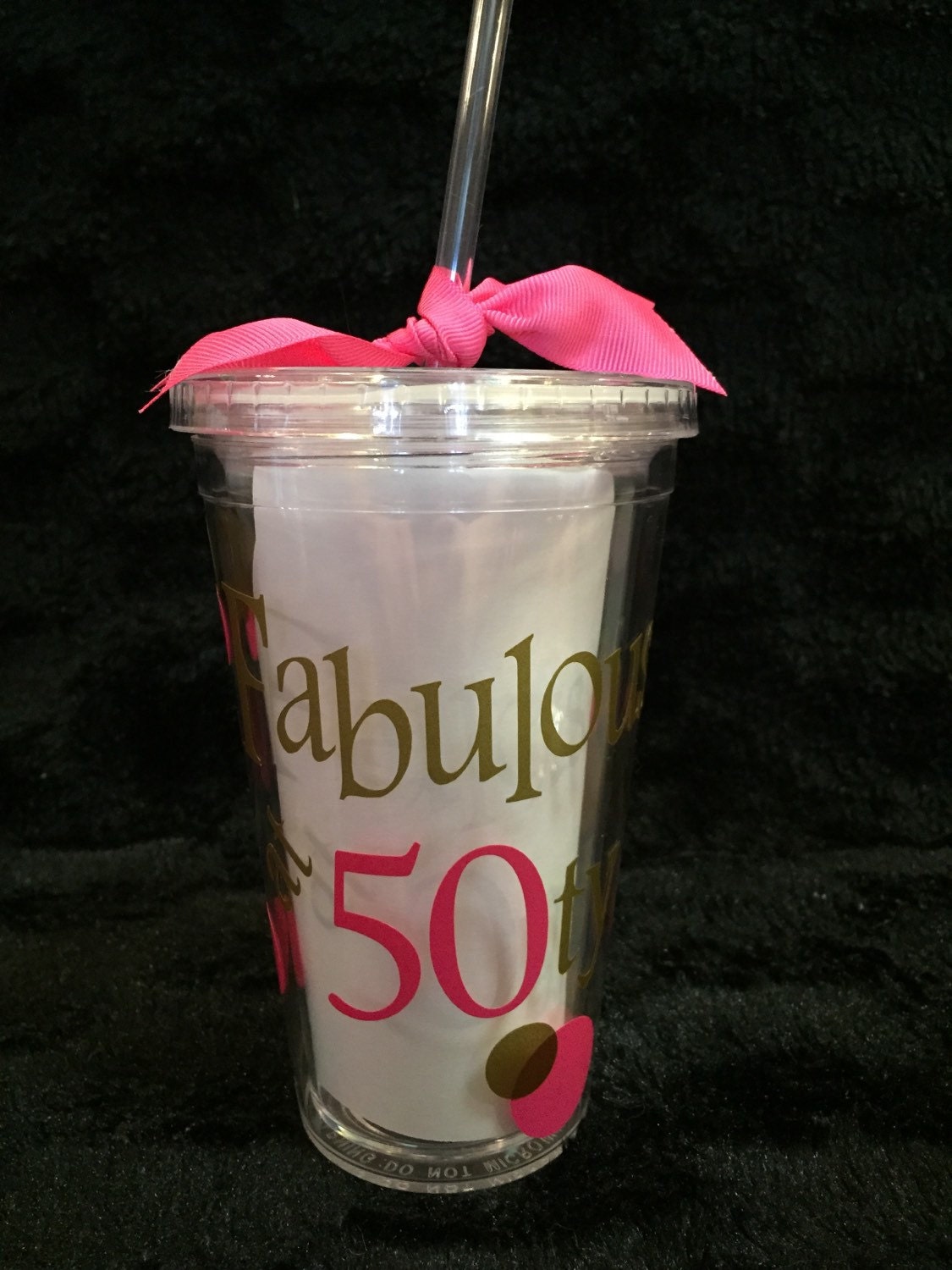 50th Birthday tumbler