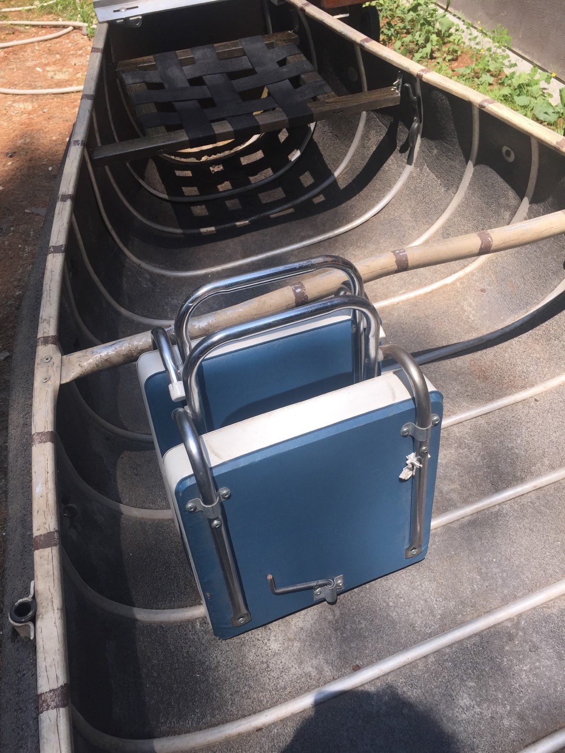 Vintage Foldable Canoe/Boat Seats Canoe Seats Stadium Seats