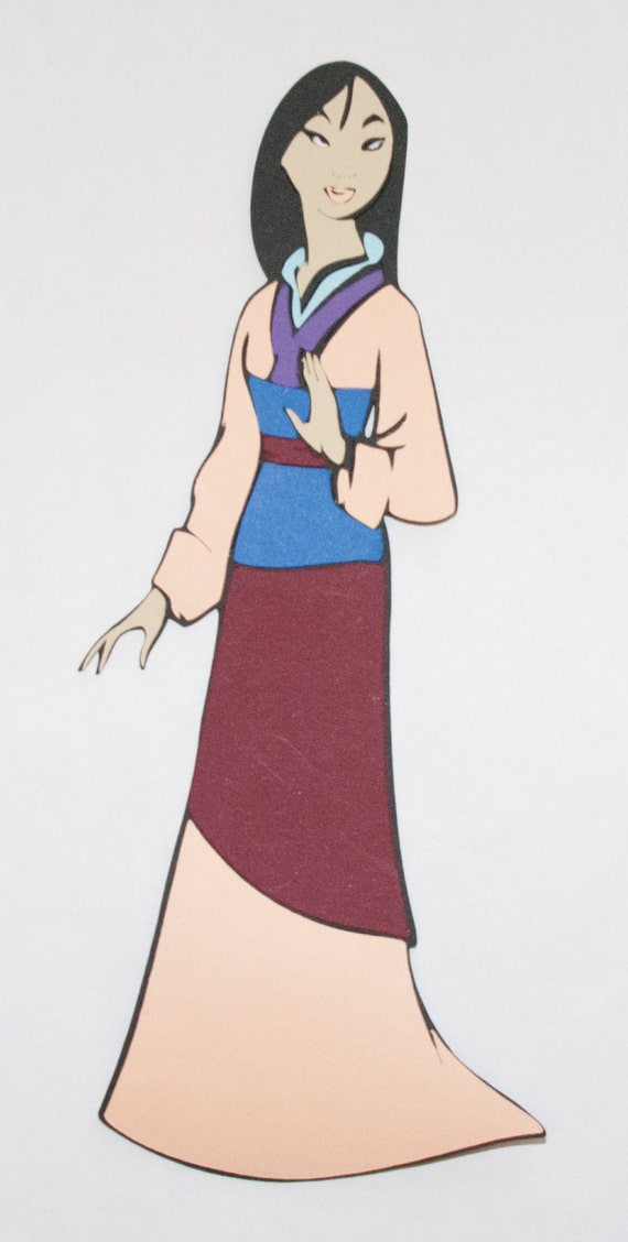 Mulan Full Length Die Cut Disney's Mulan Happily