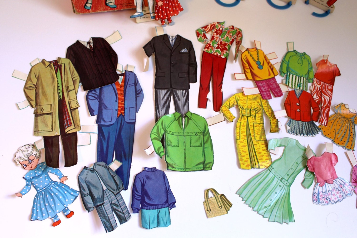 FAMILY AFFAIR PAPER Dolls 1968 Television Show by happyendingsjj