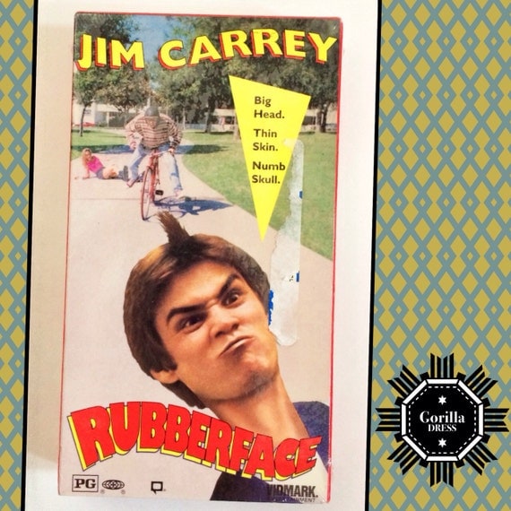 RUBBERFACE Early 80's JIM CARREY T.V. Movie Short Film