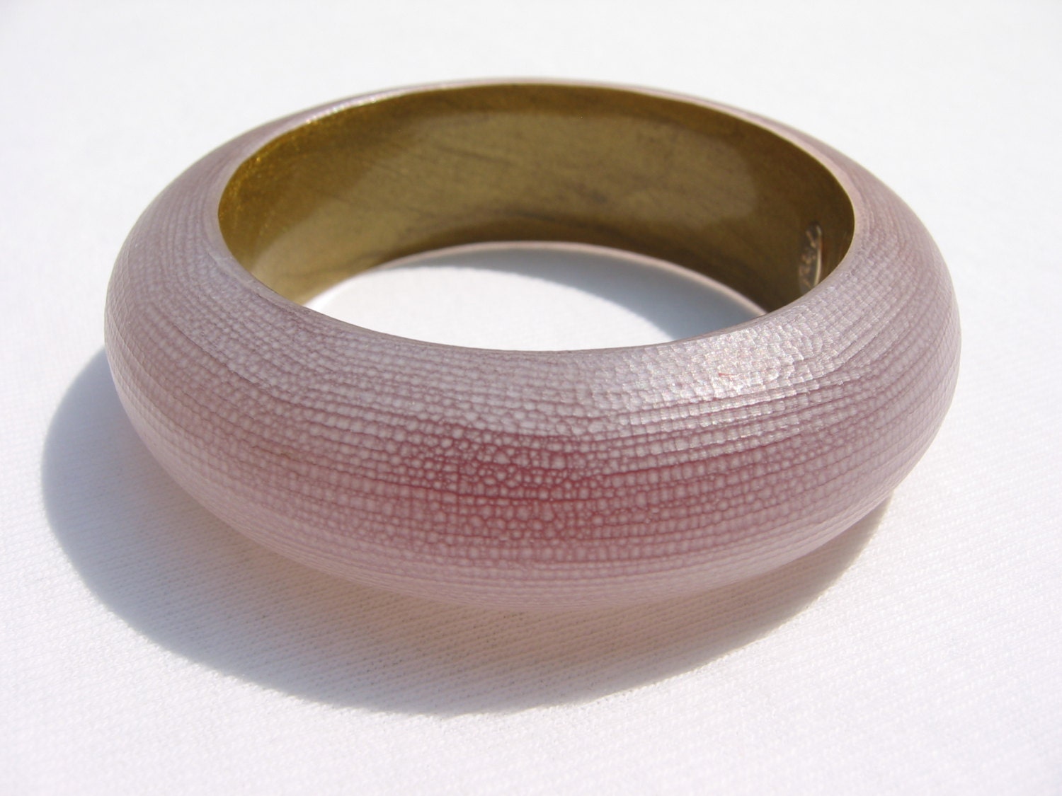 SALE Alexis Bittar bracelet lucite early design bangle big