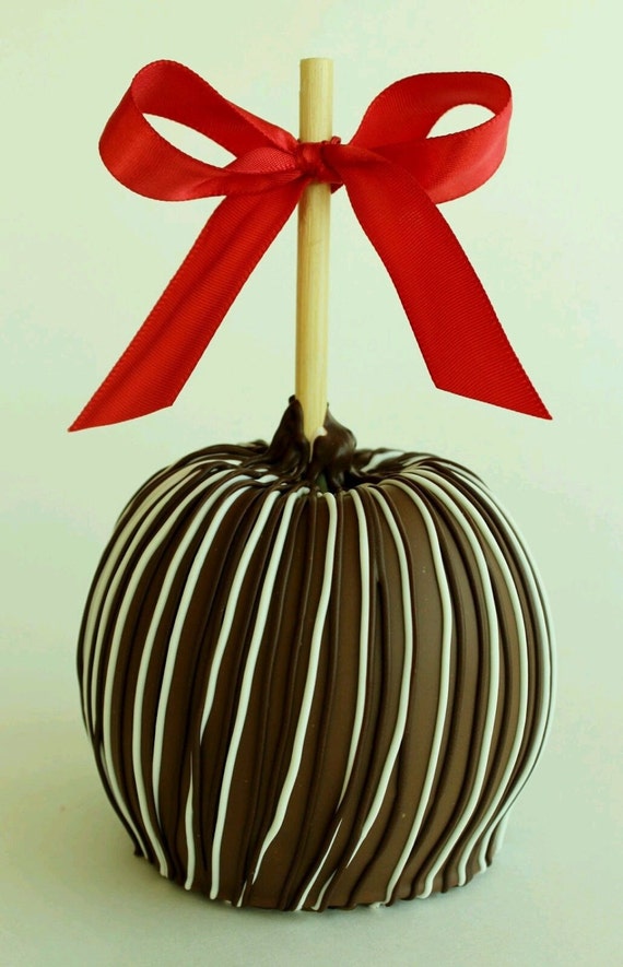 Chocolate Covered Caramel Apple / Apples / Favors by ChocoMelBites